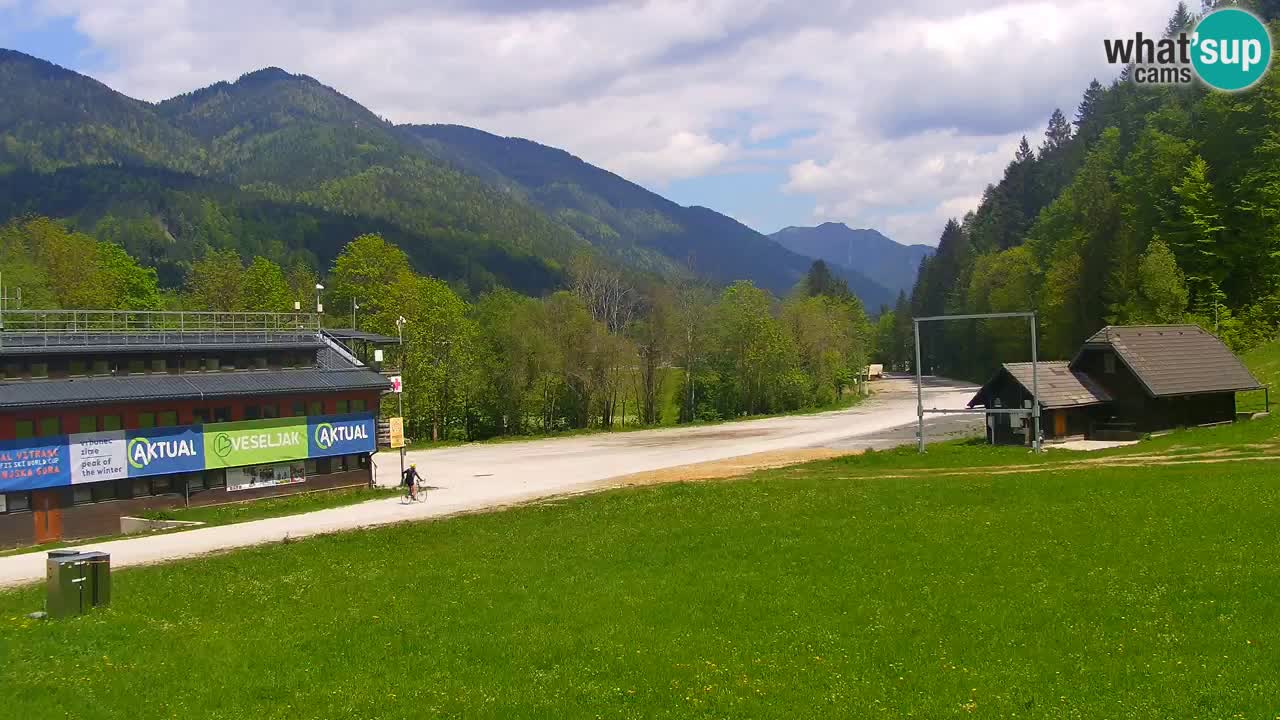 Podkoren / Kranjska Gora – Arrivee slalom géant