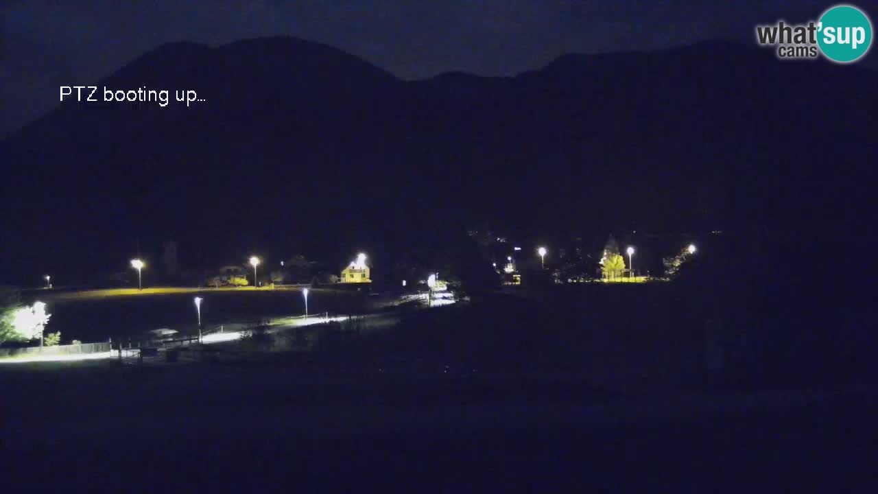 Spletna kamera Podkoren / Kranjska Gora – Poligon in ciljna strmina