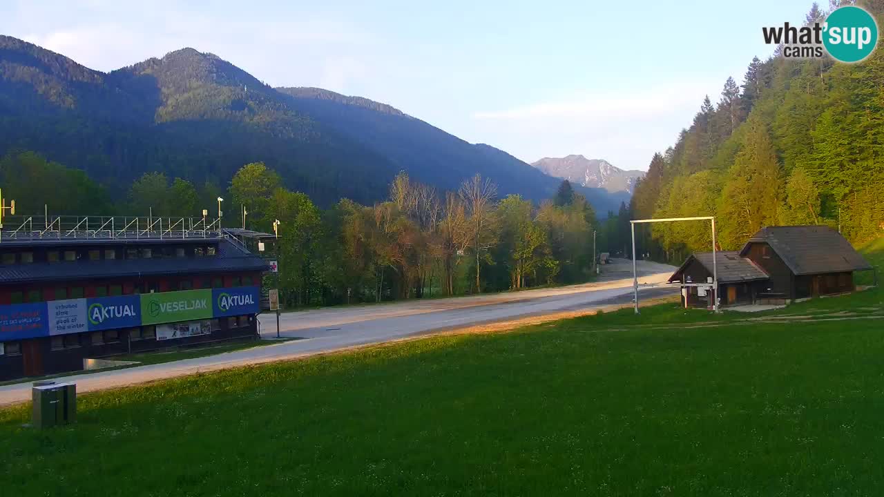Podkoren Webcam Kranjska Gora | Finish of Giant slalom