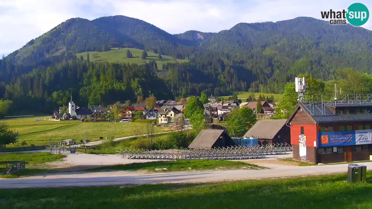 Podkoren Webcam Kranjska Gora | Finish of Giant slalom