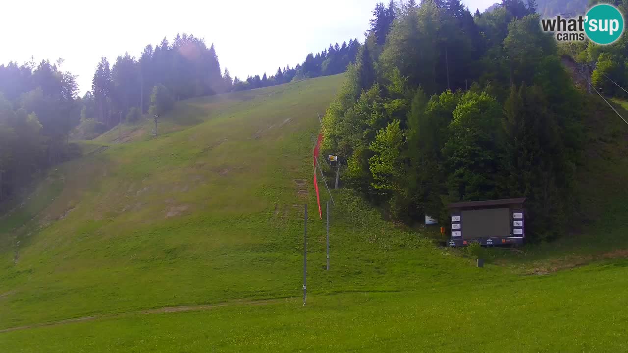 Podkoren / Kranjska Gora – Arrivee slalom géant