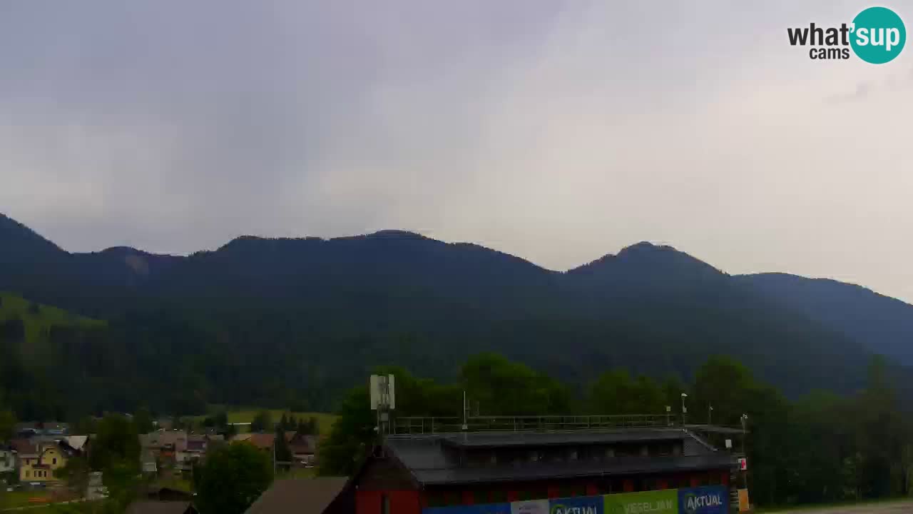 Podkoren / Kranjska Gora – Arrivee slalom géant