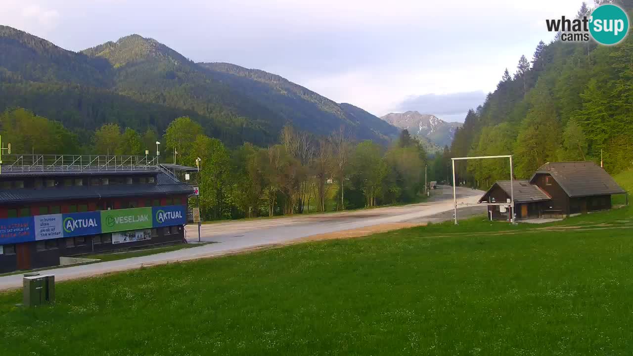 Podkoren Webcam Kranjska Gora | Finish of Giant slalom