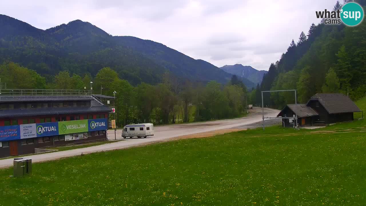 Podkoren / Kranjska Gora – Arrivee slalom géant