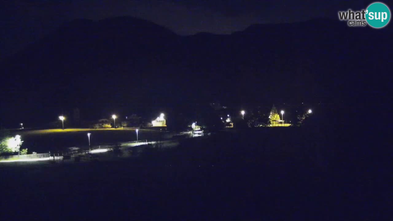 Spletna kamera Podkoren / Kranjska Gora – Poligon in ciljna strmina