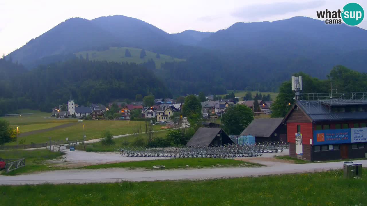 Podkoren Webcam Kranjska Gora | Finish of Giant slalom