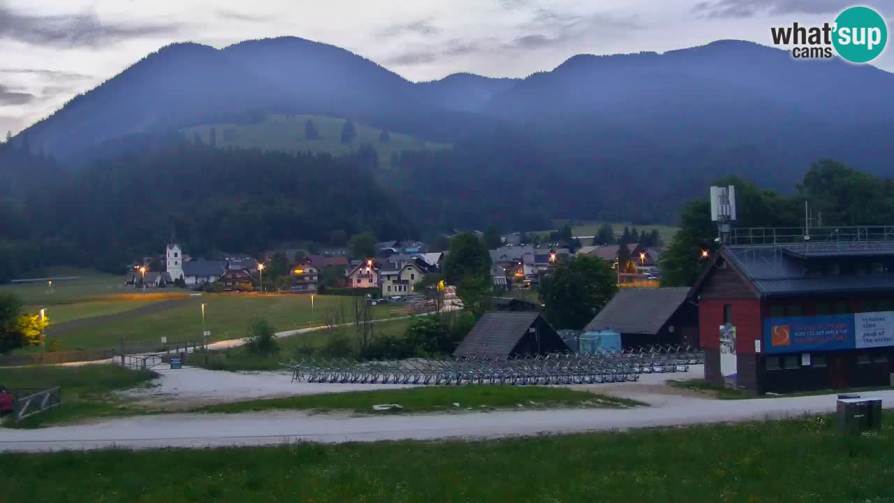 Podkoren / Kranjska Gora – Arrivee slalom géant