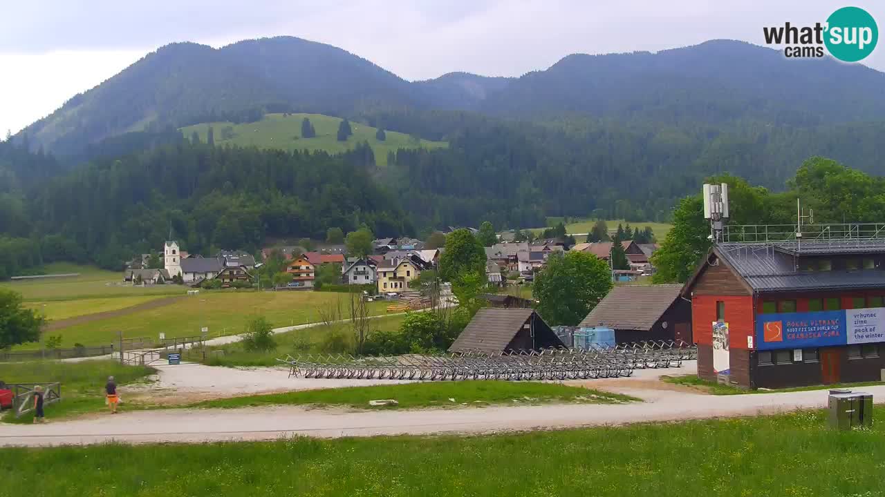 Podkoren Webcam Kranjska Gora | Finish of Giant slalom