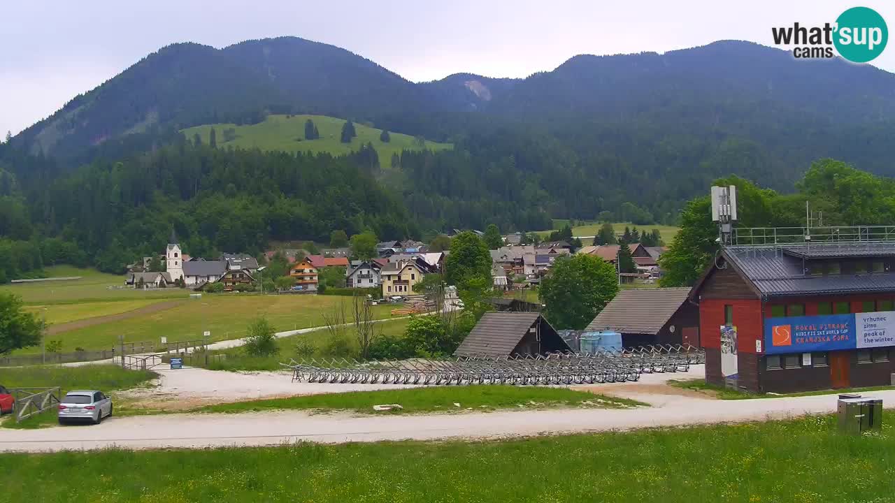Podkoren / Kranjska Gora – Arrivee slalom géant