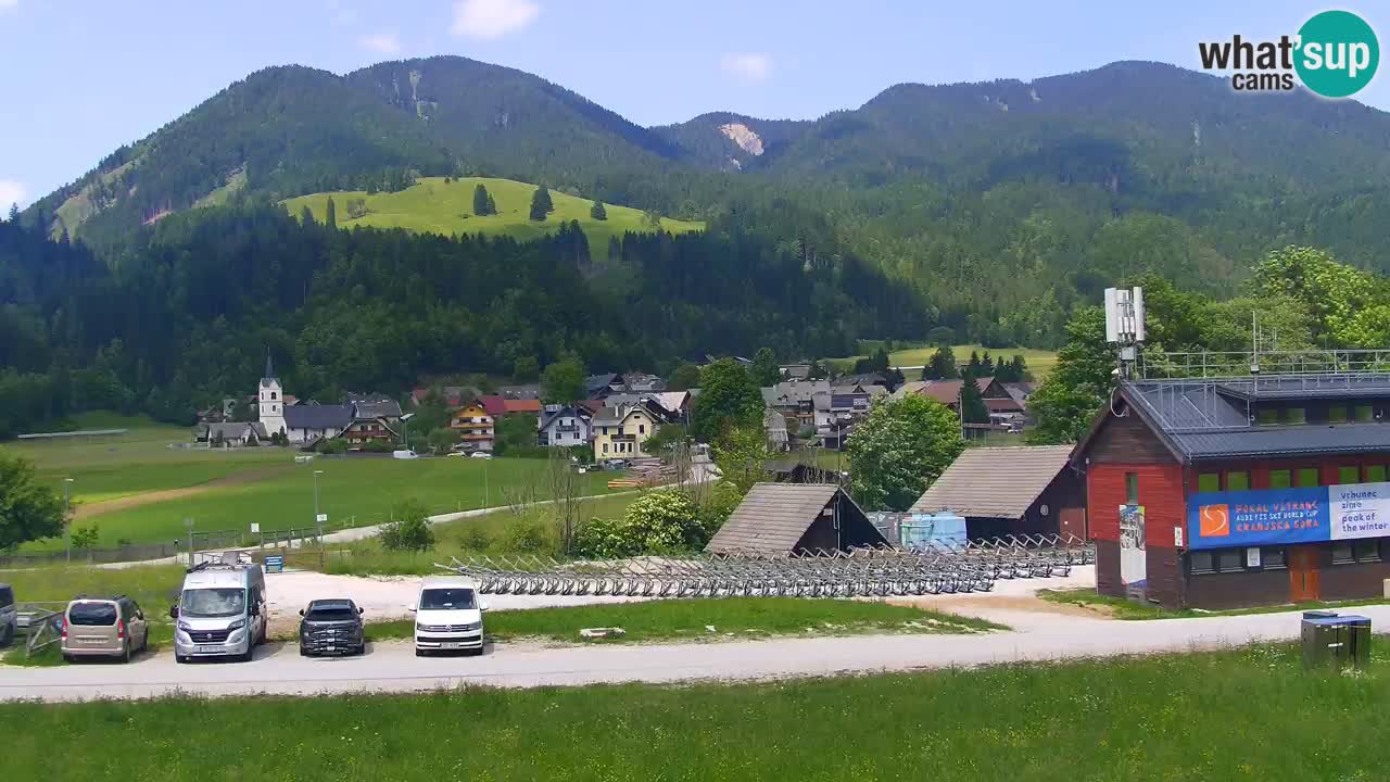 Podkoren Webcam Kranjska Gora | Finish of Giant slalom