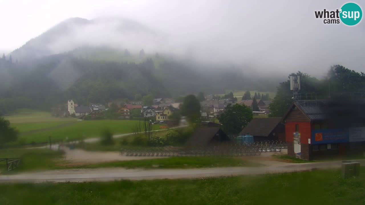 Podkoren / Kranjska Gora – Arrivee slalom géant