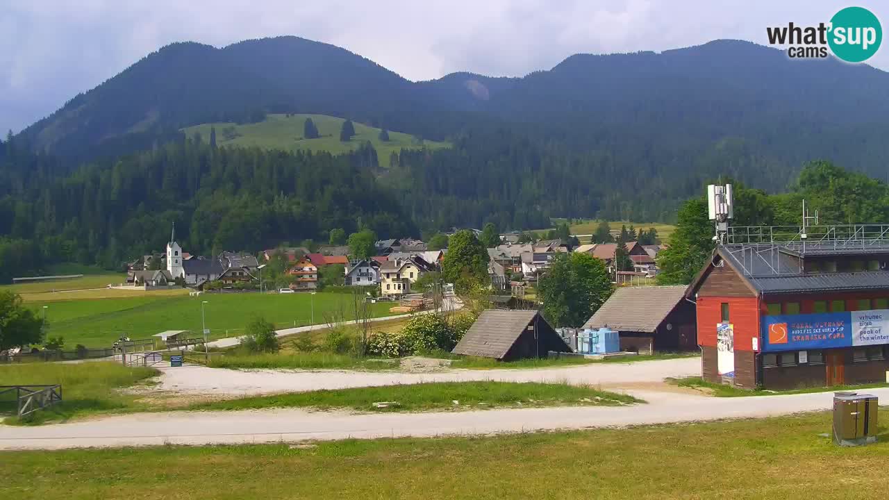 Podkoren Webcam Kranjska Gora | Finish of Giant slalom