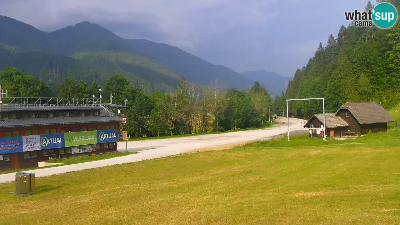 Podkoren Webcam Kranjska Gora | Finish of Giant slalom