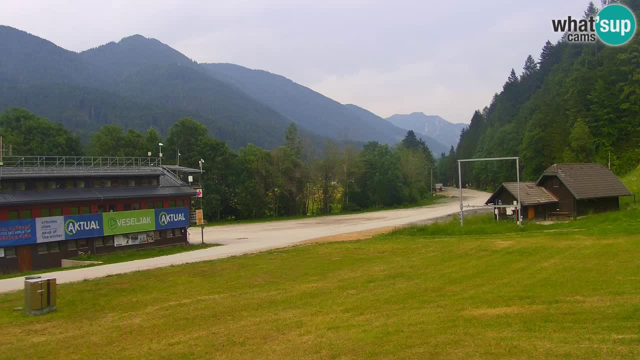 Podkoren Webcam Kranjska Gora | Finish of Giant slalom