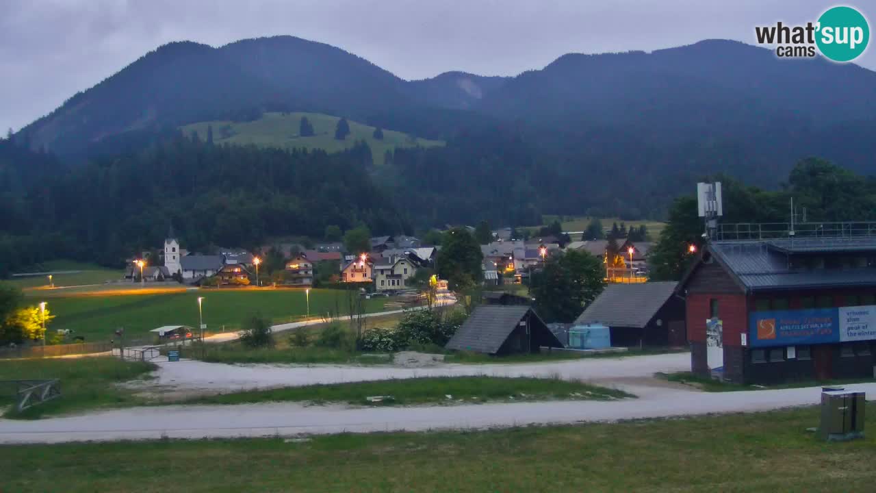 Podkoren Webcam Kranjska Gora | Finish of Giant slalom