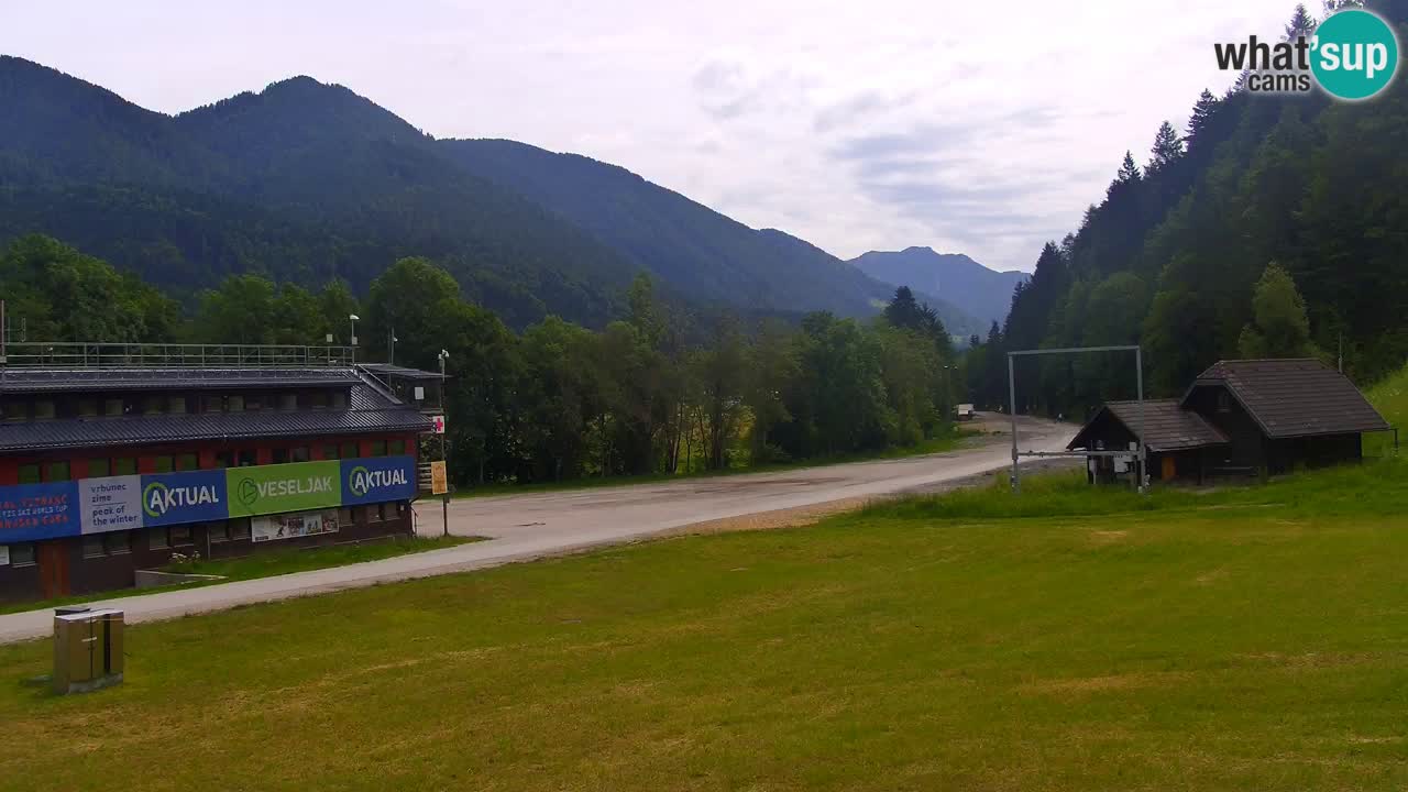 Podkoren / Kranjska Gora – Arrivee slalom géant