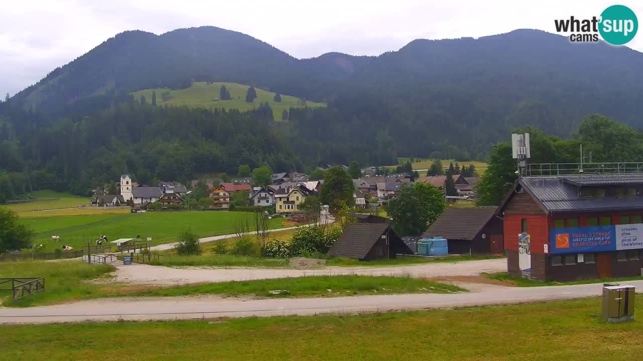 Podkoren / Kranjska Gora – Arrivee slalom géant