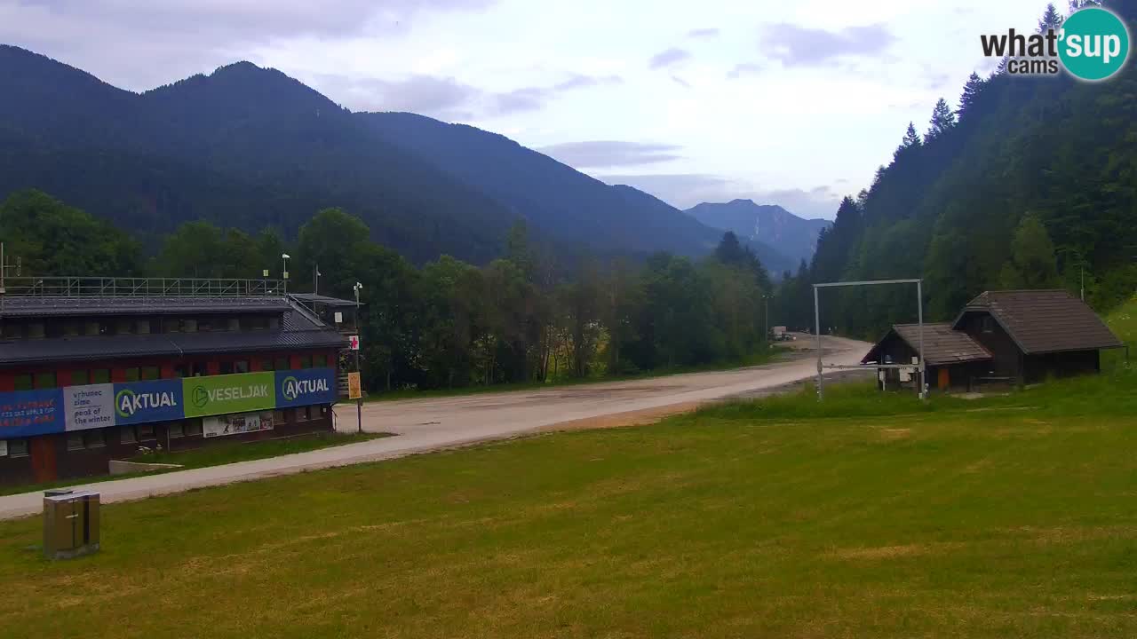 Podkoren Webcam Kranjska Gora | Finish of Giant slalom