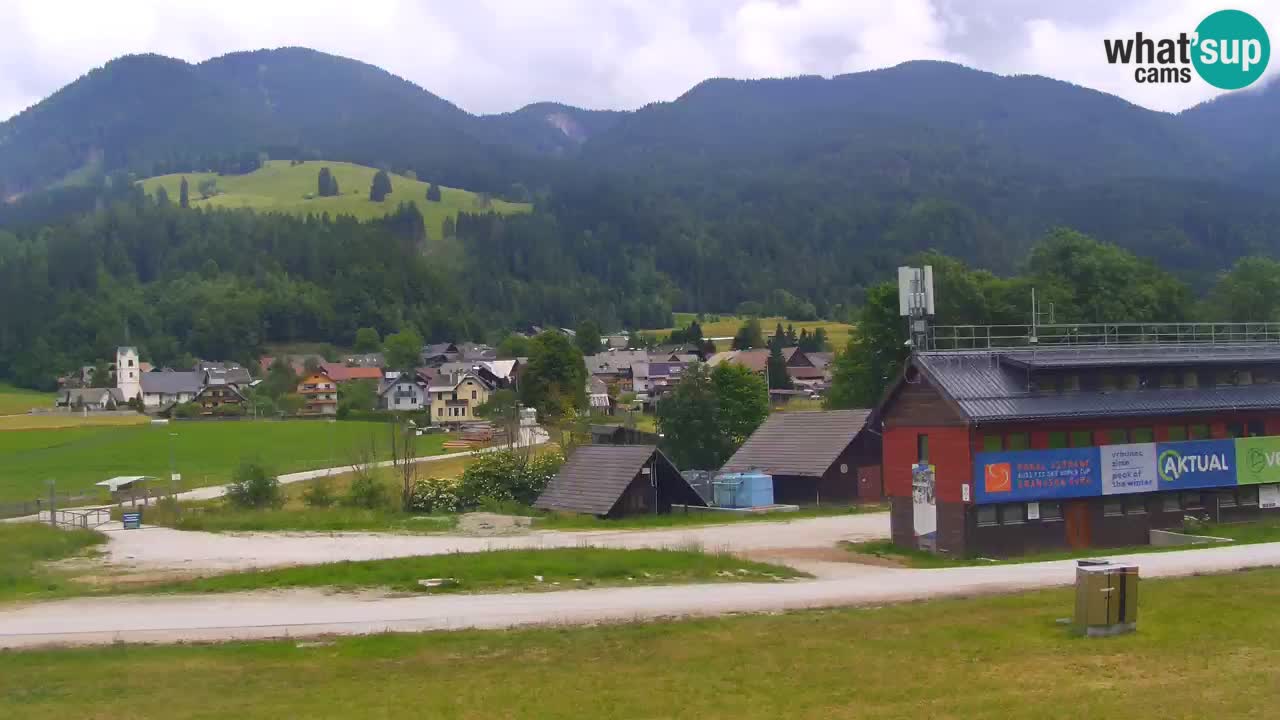 Podkoren Webcam Kranjska Gora | Finish of Giant slalom