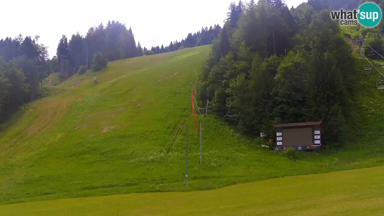 Podkoren / Kranjska Gora – Arrivee slalom géant