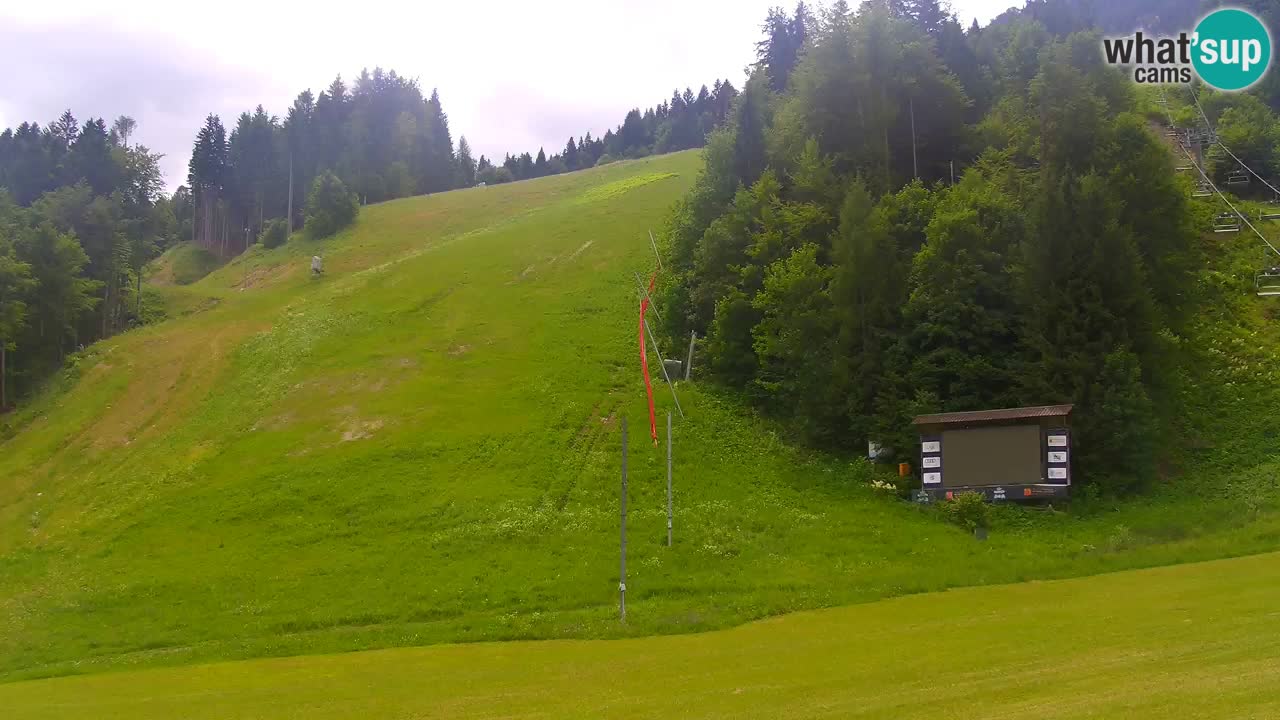 Podkoren / Kranjska Gora – Arrivee slalom géant