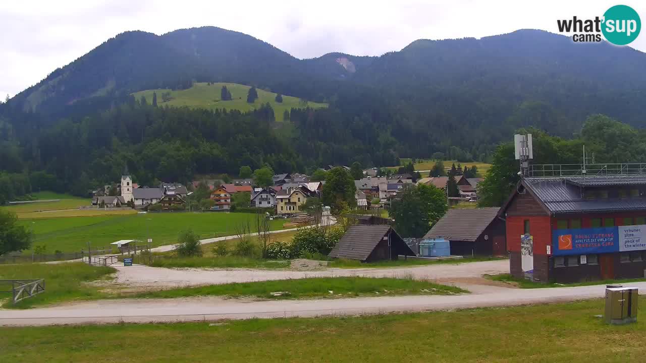 Podkoren / Kranjska Gora – Arrivee slalom géant