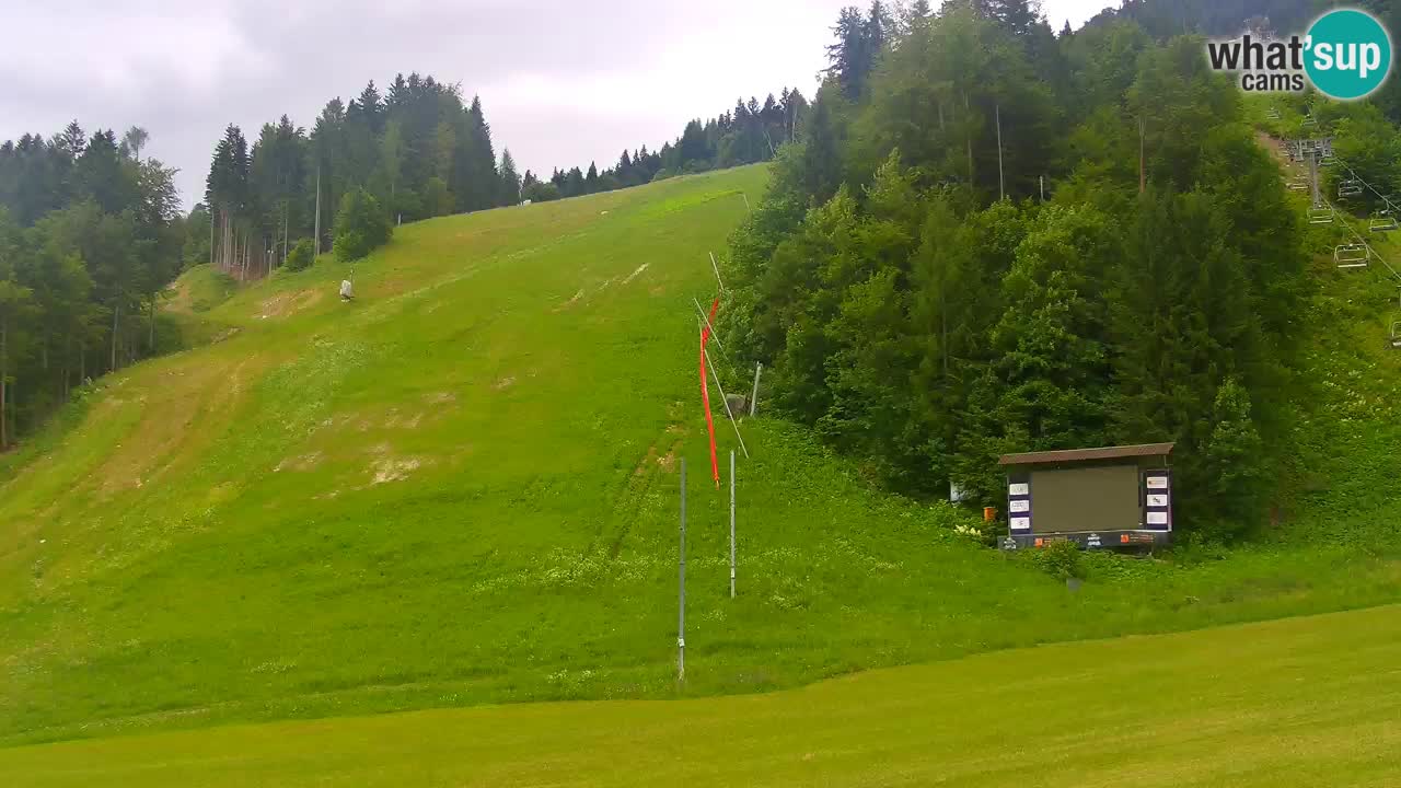 Podkoren / Kranjska Gora – Arrivee slalom géant