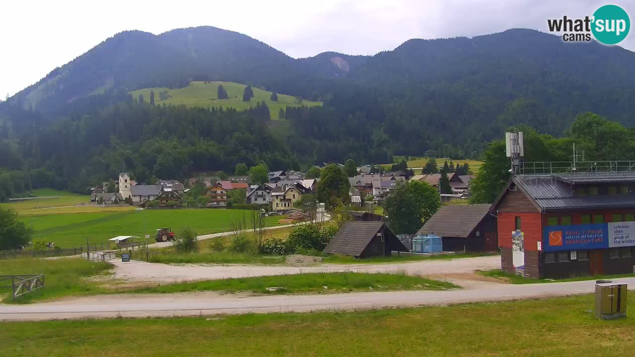 Podkoren / Kranjska Gora – Arrivee slalom géant