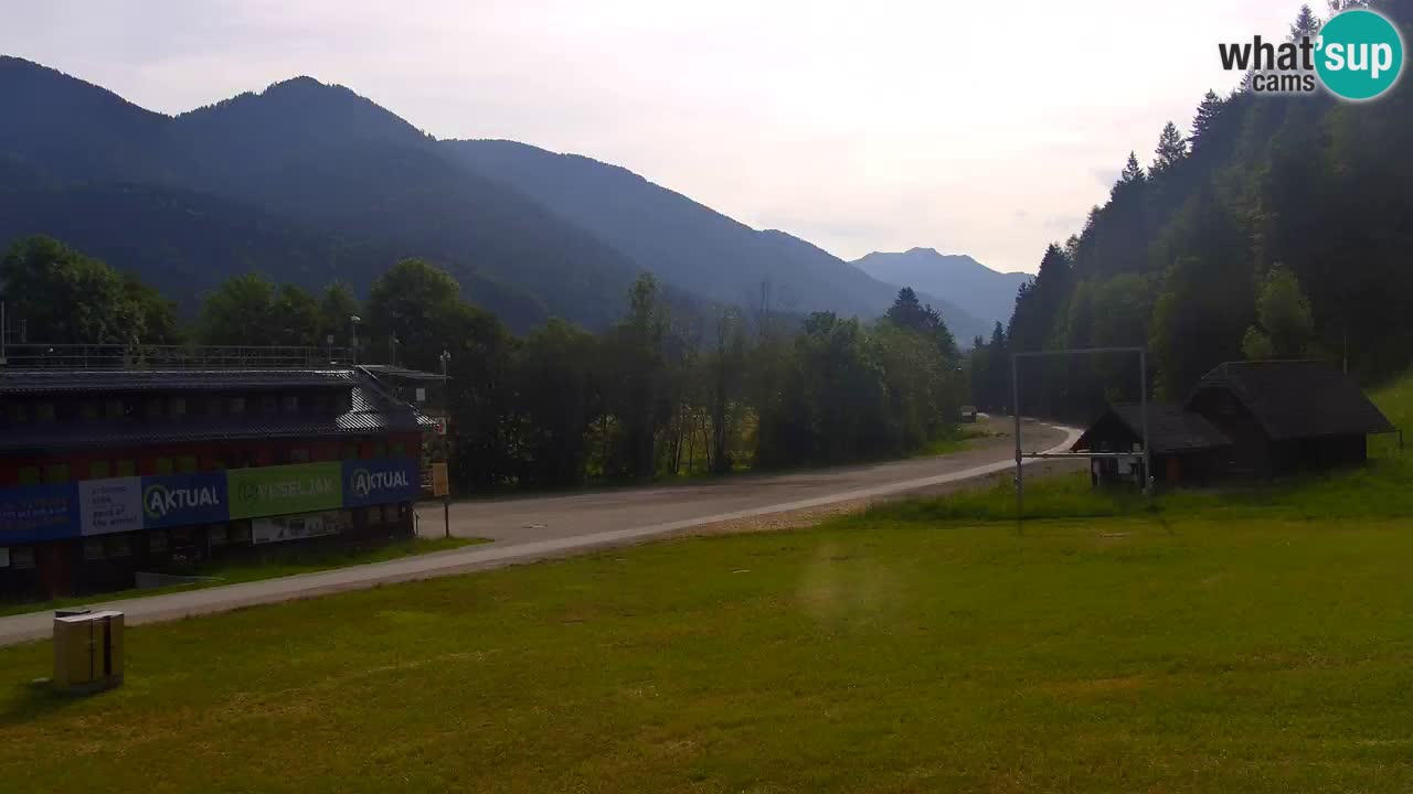 Podkoren / Kranjska Gora – Arrivee slalom géant