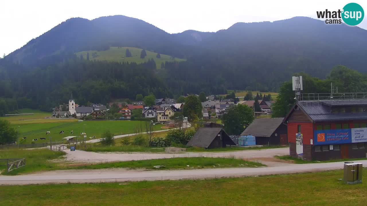 Podkoren / Kranjska Gora – Arrivee slalom géant