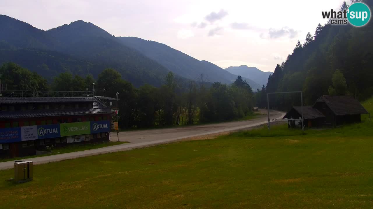 Podkoren / Kranjska Gora – Arrivee slalom géant