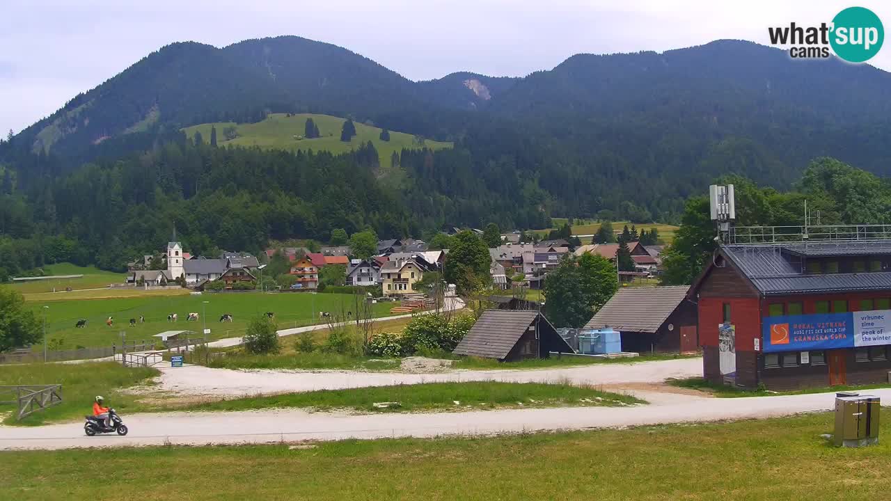 Podkoren Webcam Kranjska Gora | Finish of Giant slalom