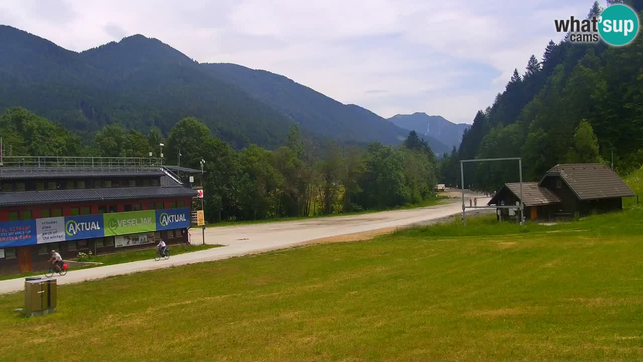 Podkoren Webcam Kranjska Gora | Finish of Giant slalom