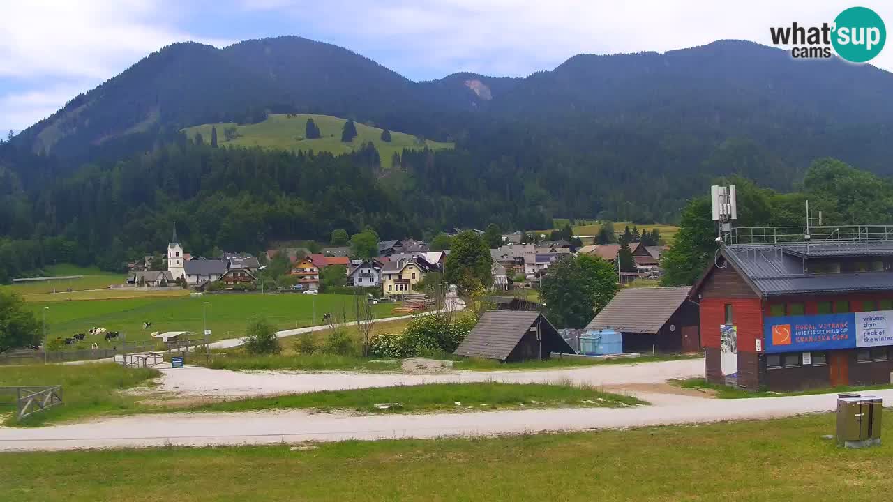 Podkoren Webcam Kranjska Gora | Finish of Giant slalom