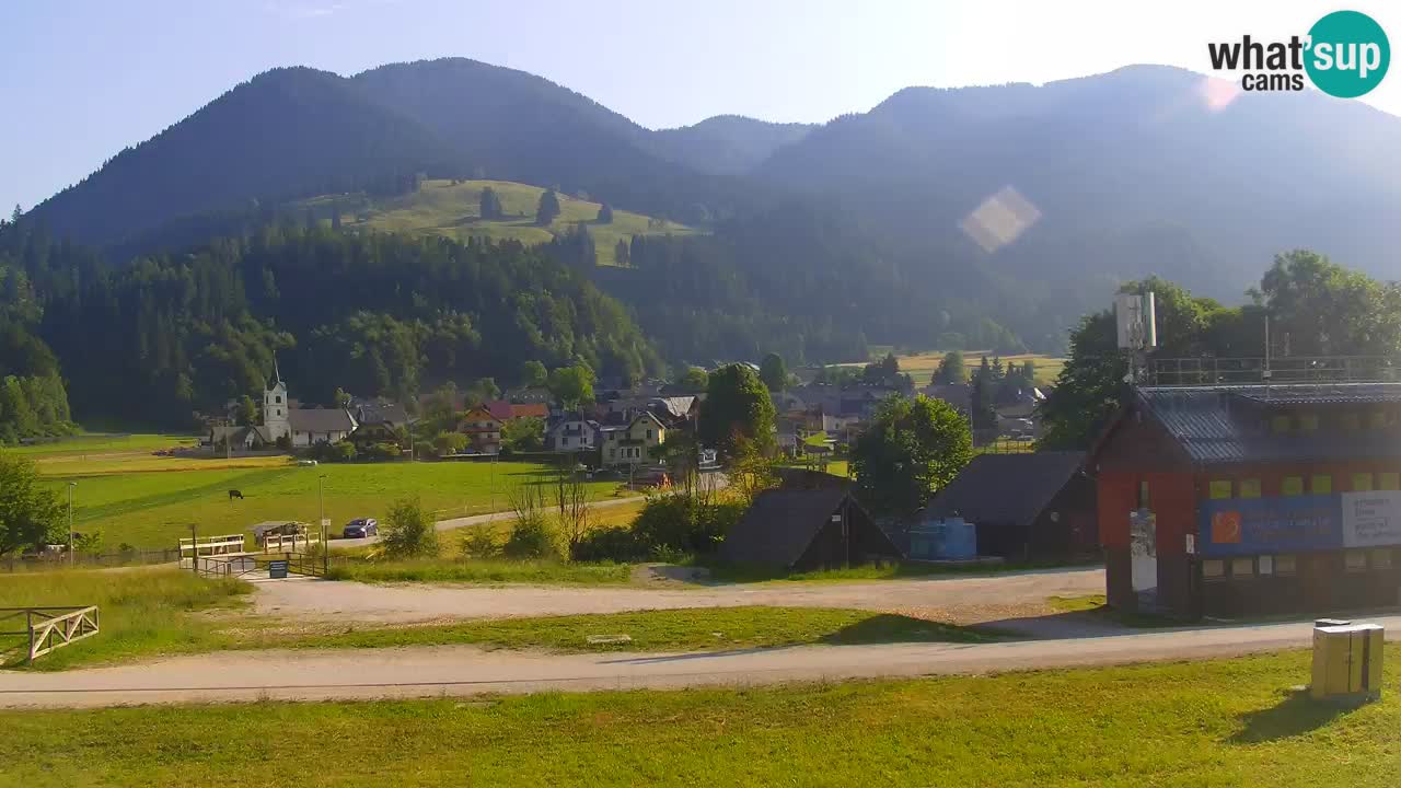 Podkoren Webcam Kranjska Gora | Finish of Giant slalom