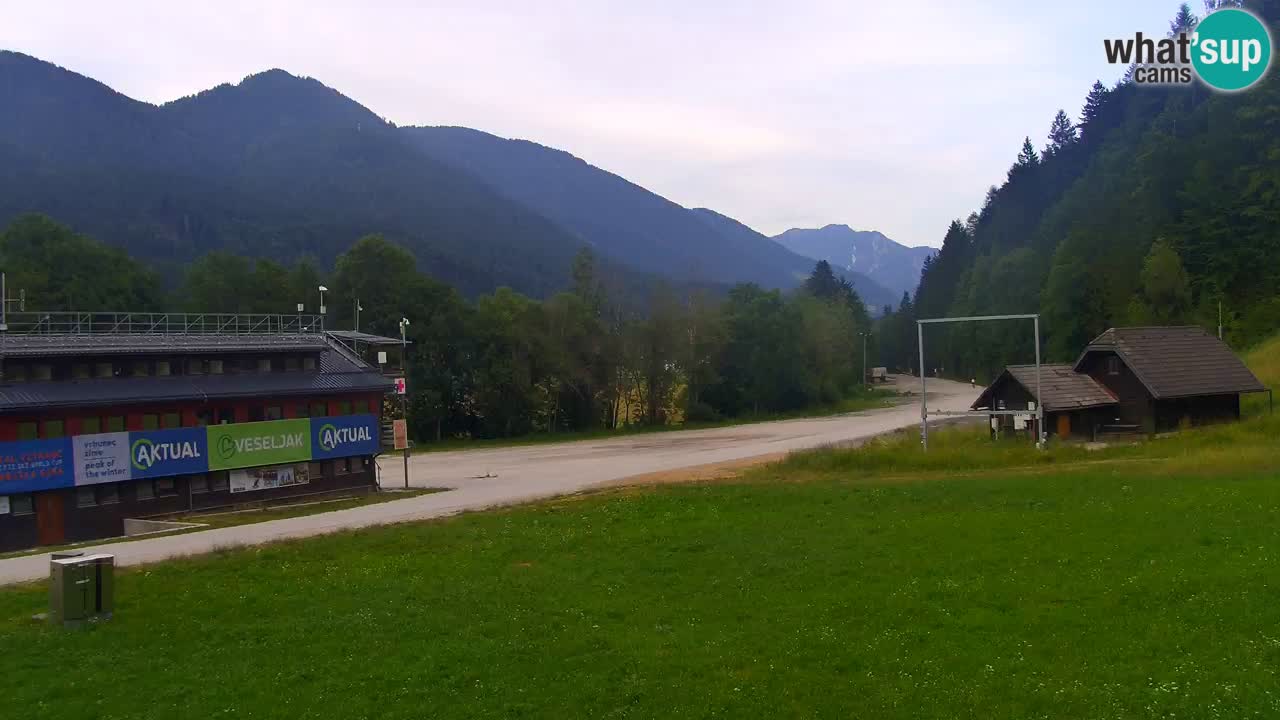 Podkoren / Kranjska Gora – Arrivee slalom géant
