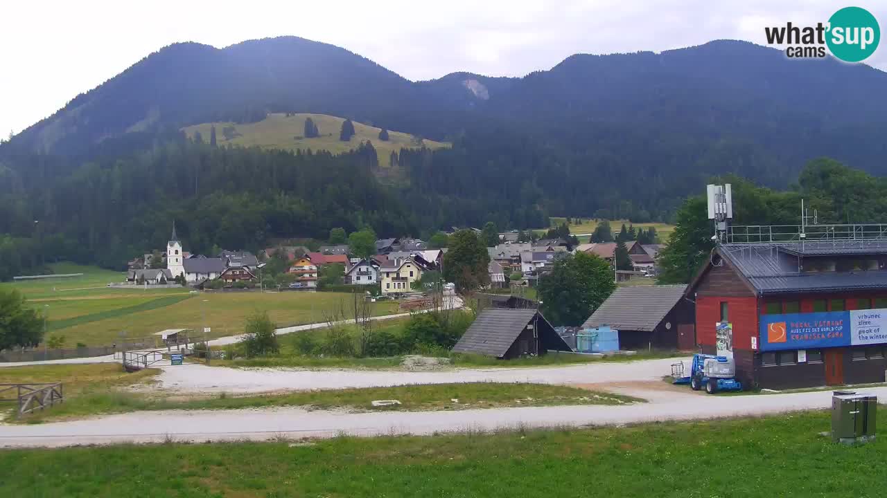 Podkoren / Kranjska Gora – Arrivee slalom géant