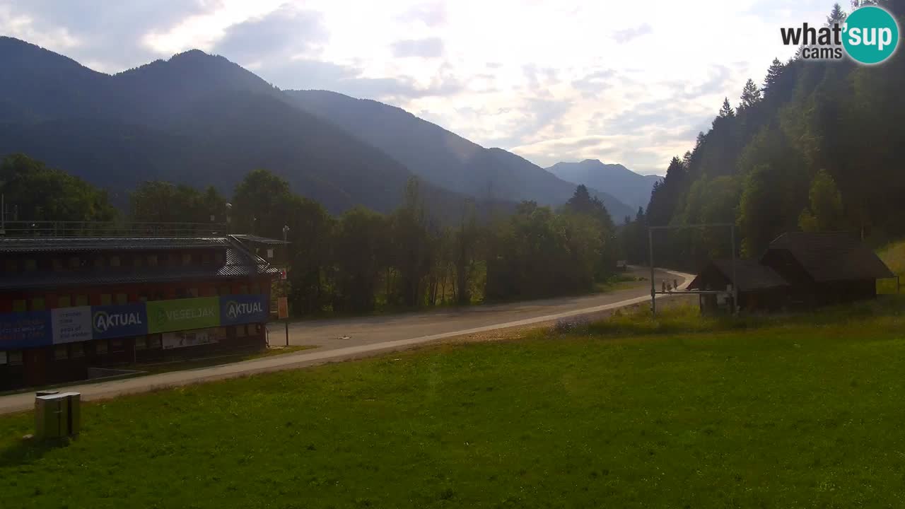 Podkoren Webcam Kranjska Gora | Finish of Giant slalom