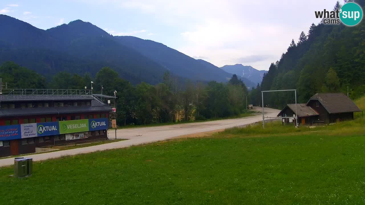 Podkoren Webcam Kranjska Gora | Finish of Giant slalom