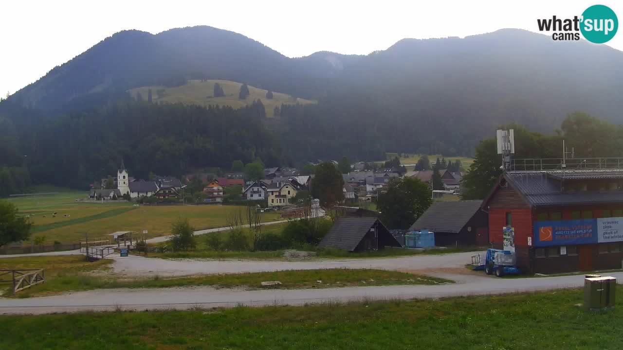 Podkoren Webcam Kranjska Gora | Finish of Giant slalom