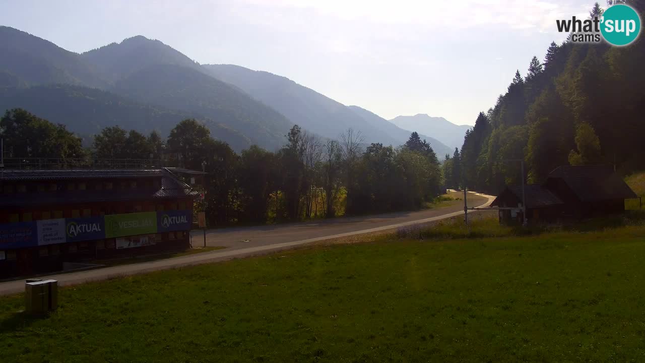 Podkoren Webcam Kranjska Gora | Finish of Giant slalom
