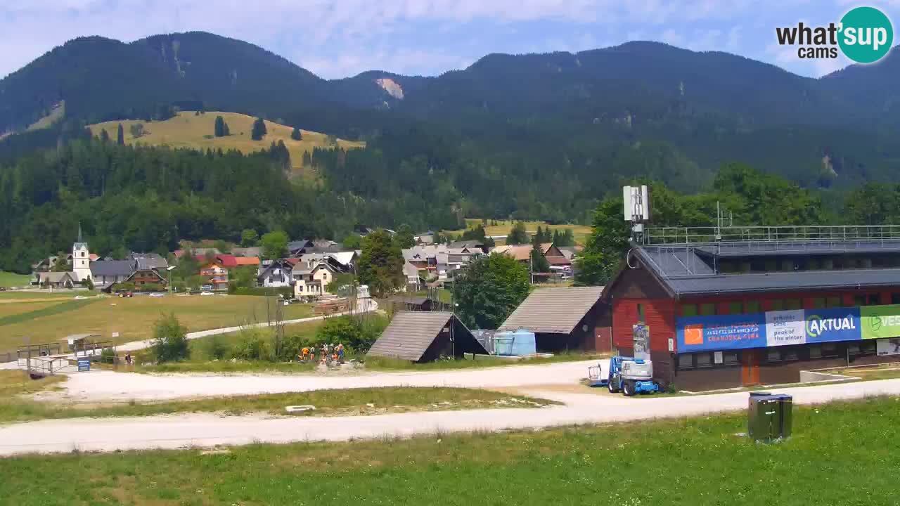 Podkoren / Kranjska Gora – Arrivee slalom géant