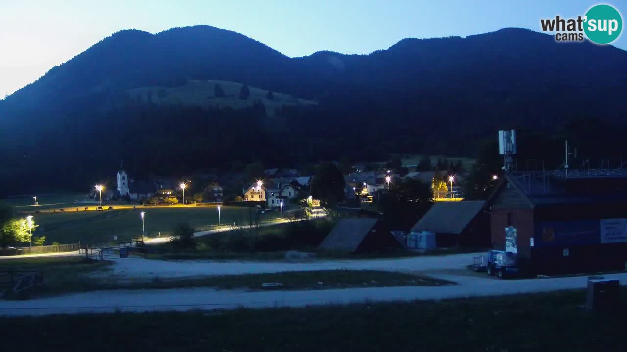 Podkoren / Kranjska Gora – Arrivee slalom géant