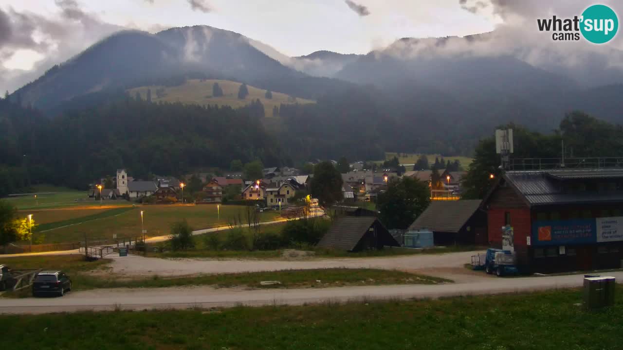 Podkoren / Kranjska Gora – Arrivee slalom géant