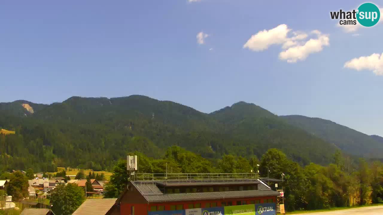 Podkoren Webcam Kranjska Gora | Finish of Giant slalom