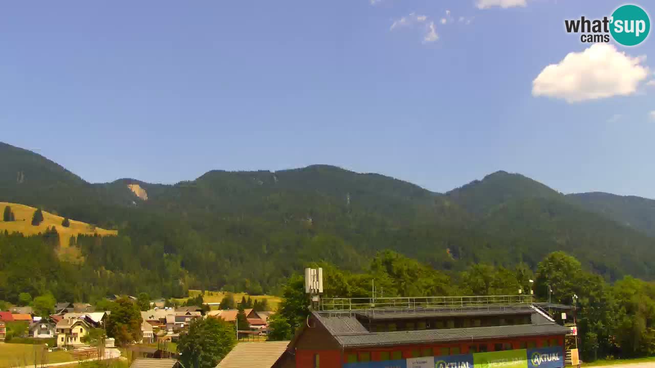 Podkoren Webcam Kranjska Gora | Finish of Giant slalom