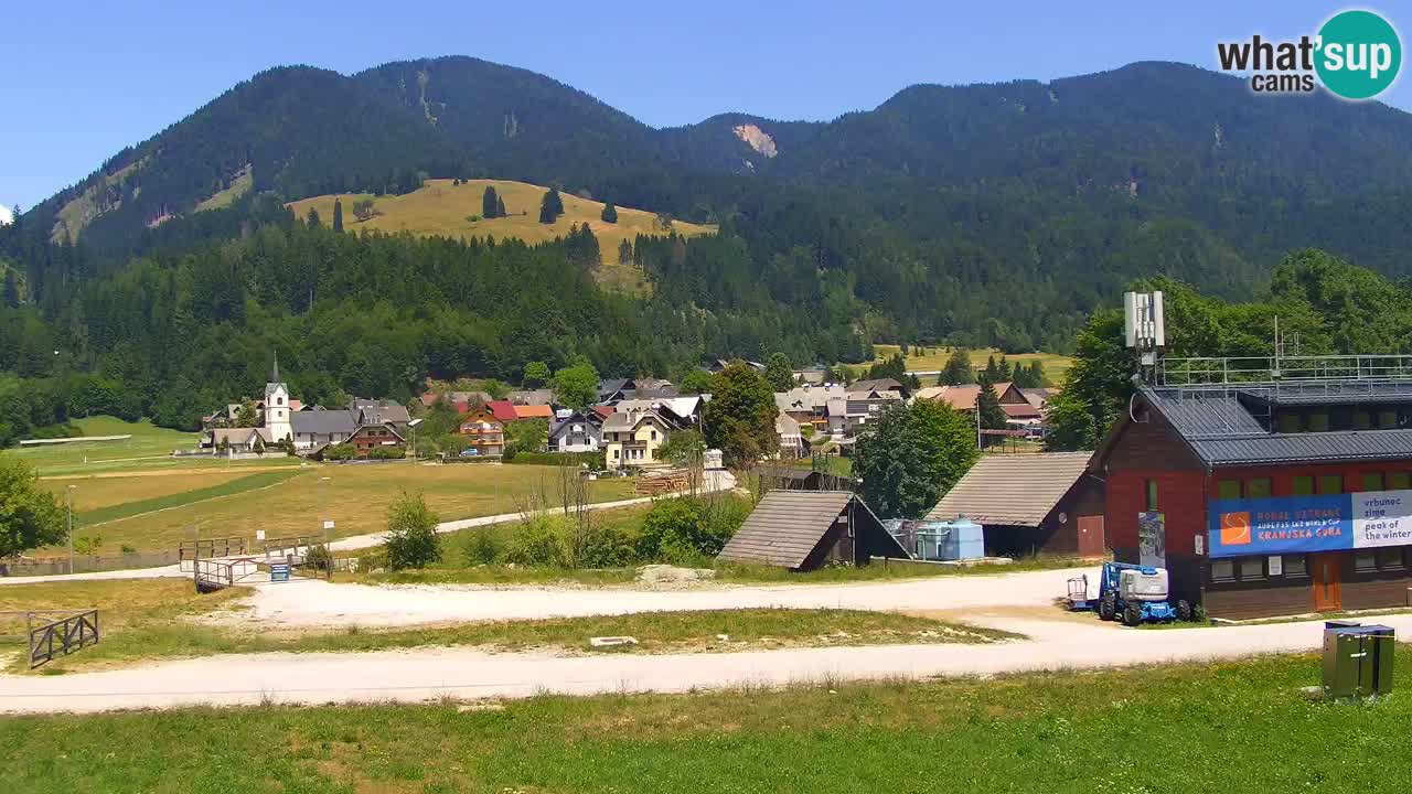 Podkoren / Kranjska Gora – Arrivee slalom géant
