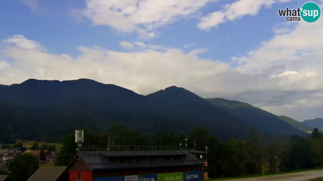 Podkoren / Kranjska Gora – Arrivee slalom géant