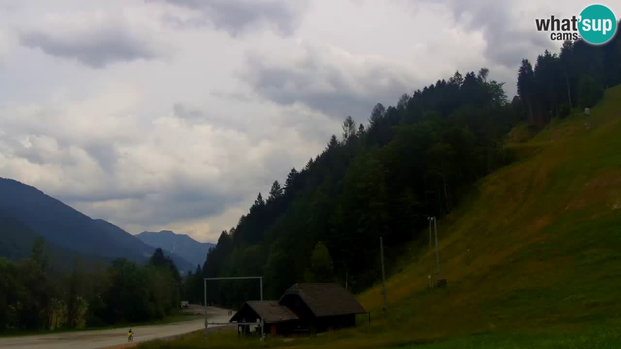 Podkoren / Kranjska Gora – Arrivee slalom géant