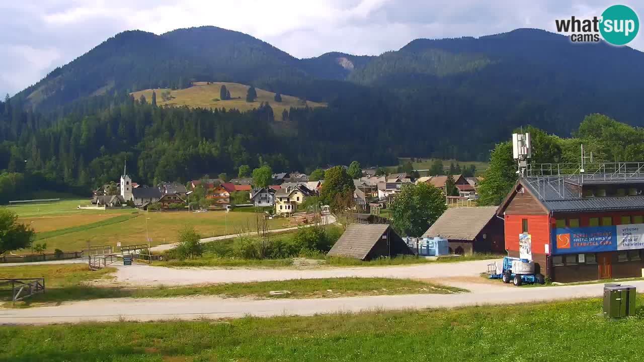 Podkoren Webcam Kranjska Gora | Finish of Giant slalom